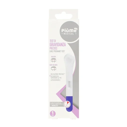 PIUME MEDICAL TEST DI GRAVIDANZA PRECOCE RISULTATO ANCHE IN 1 MINUTO