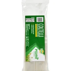 PIUME NATURALE COLTELLI 20 PEZI BIODEGRADABILI & COMPOSTABILI BIOPLASTICA