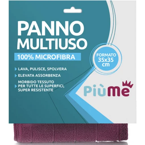 PIUME PANNO MULTIUSO IN MICROFIBRA 35x35 CM.