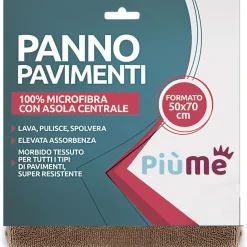 PIUME PANNO PAVIMENTI IN MICROFIBRA CON ASOLA 50x70 CM.