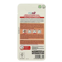 PIUME PATCH CONTORNO OCCHI EFFETTO LIFTING PELLE TONICA E COMPATTA 2 PEZZI
