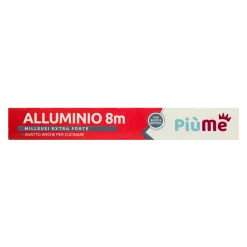 PIUME ROTOLO ALLUMINIO MT.8