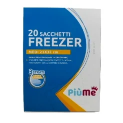 PIUME SACCHETTI GELO MEDI 23x32 CM 20 PEZZI