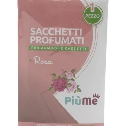 PIUME SACCHETTO PROFUMATORE ARMADI E CASSETTI ROSE 1 PEZZO 20 GRAMMI