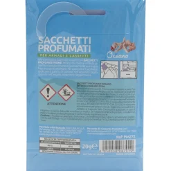 PIUME SACCHETTO PROFUMATORE ARMADI E CASSETTI OCEANO 1 PEZZO 20 GRAMMI