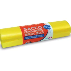 PIUME SACCO CONDOMINIO RIFIUTO SECCO 72x110 110 LITRI 10 PEZZI