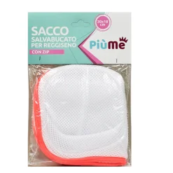 PIUME SACCO SALVABUCATO PER REGGISENO CON ZIP 30x18 CM