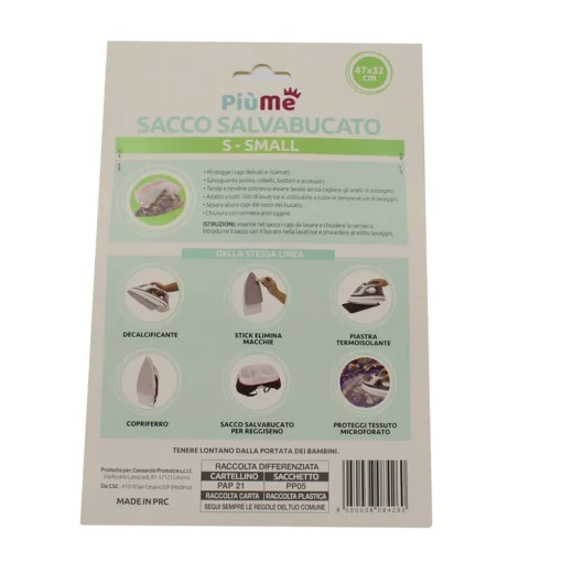 PIUME SACCO SALVABUCATO SMALL CON ZIP cm47x32