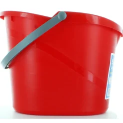 PIUME SECCHIO OVALE COMPLETO CON STRIZZATORE 12 LT
