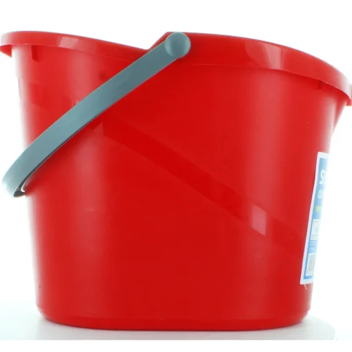 PIUME SECCHIO OVALE COMPLETO CON STRIZZATORE 12 LT