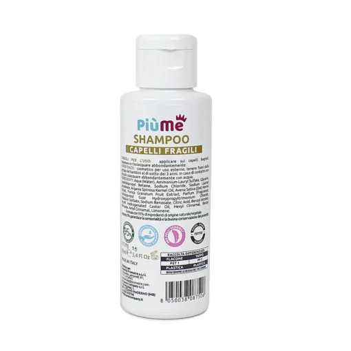 PIUME SHAMPOO OLIO DI ARGAN 100 ML