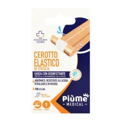 PIUME STRISCIA TESSUTO ELASTICO CM 100x6 COLOR PELLE
