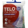 PIUME TELO DA STIRO COTONE 100%  CON MOLLETTONE ED ELASTICO FORMATO UNIVERSALE 140 x 50 CM