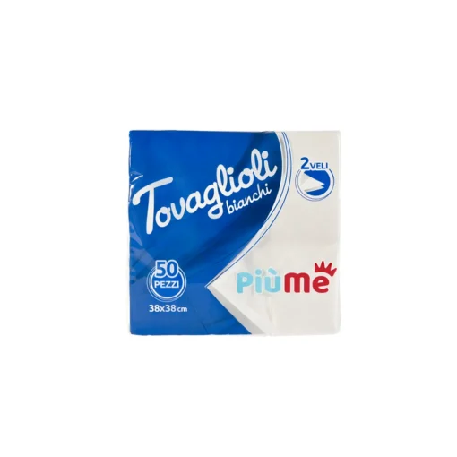 PIUME TOVAGLIOLI 38x38 2 VELI 50 PEZZI