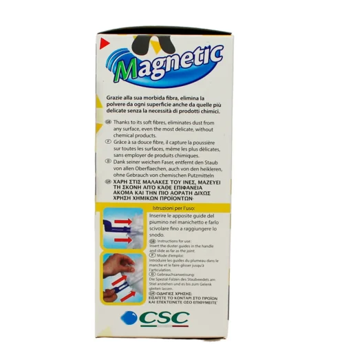 PIUMINI MAGNETIC 5 RICAMBI + MANICHETTO 360° CSC