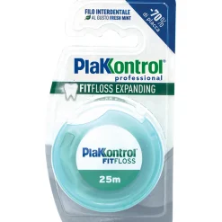 PLAKKONTROL PROFESSIONAL FILO INTERDENTALE FIT FLOSS GUSTO FRESH MINT 25 MT