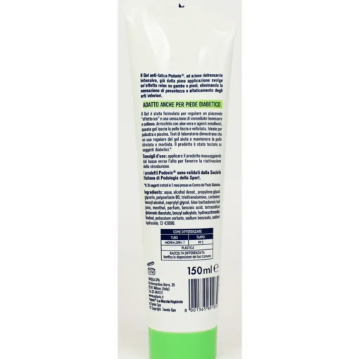 PODOVIS GEL ANTIFATICA EFFETTO ICE CON ALOE VERA 150 ML