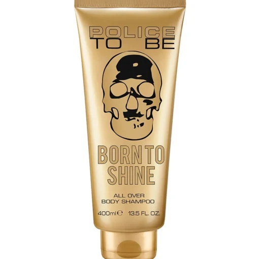 POLICE TO BE BORN TO SHINE BODY SHAMPOO TUBO 400 ML