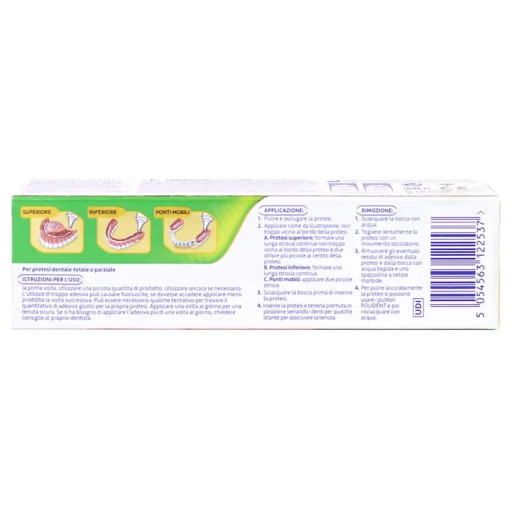 POLIDENT POWER MAX SUPER TENUTA SIGILLANTE ADESIVO PROTESI DENTALI MENTA DELICATA 40 GRAMMI