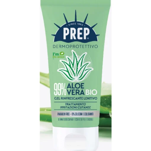 PREP SOLARE DERMOPROTETTIVO I'M BIO GEL RINFRESCANTE LENITIVO ALOE VERA TUBO 150 ML