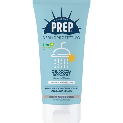 PREP SOLARE I'M BIO BASED GEL DOCCIA DOPOSOLE LENITIVO e RINFRESCANTE TUBO 250 ML