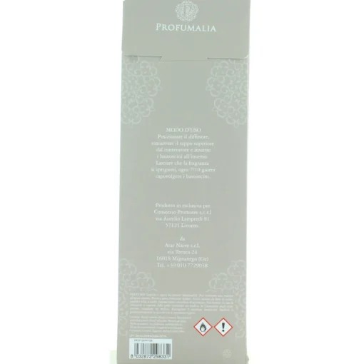 PROFUMALIA DIFFUSORE LIQUIDO CON BASTONCINI GARDENIA BLOSSOM 125 ML