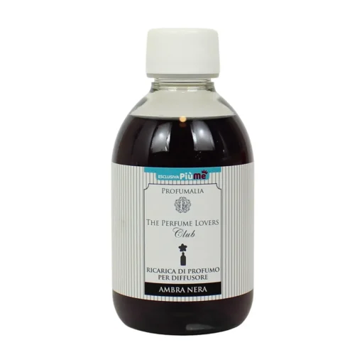 PROFUMALIA RICARICA LIQUIDA PER DIFFUSORE CON STELO DI ROSA FRAGRANZA AMBRA NERA 250 ML