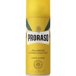 PRORASO SCHIUMA DA BARBA PELLI SECCHE CON BURRO DI CACAO E KARITE' 400 ML