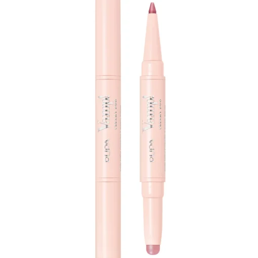 PUPA MATITA LABBRA e ROSSETTO CREAMY DUO VAMP! 019 VIBRANT ROSE