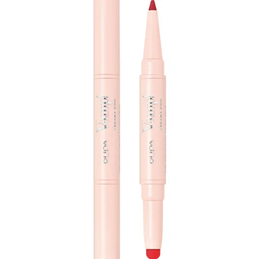 PUPA MATITA LABBRA-ROSSETTO CREAMY DUO VAMP! 010 TRUE RED