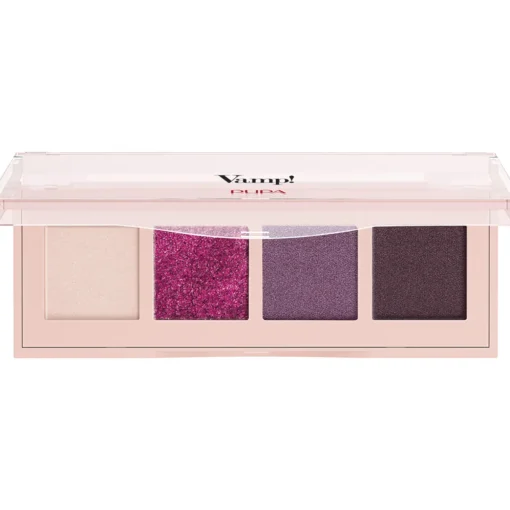 PUPA PALETTE 4 OMBRETTI VAMP! 004 VIBRANT PLUM