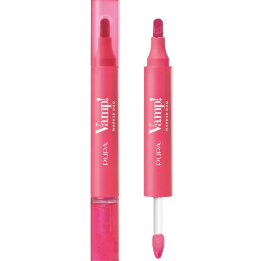 PUPA VAMP! MARKER DUO TINTA LABBRA + OIL GLOSS N.06