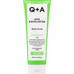 Q+A AHA EXFOLIATOR BODY SCRUB 250 ML