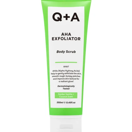 Q+A AHA EXFOLIATOR BODY SCRUB 250 ML