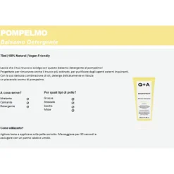 Q+A GRAPERFRUIT BALSAMO DETERGENTE 125 ML