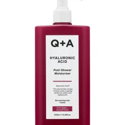 Q+A HYALURONIC ACID POST SHOWER MOISTURISER 250 ML