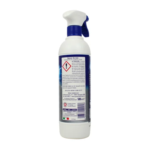QUASAR ACCIAIO LUCIDANTE TRIGGER 580 ML