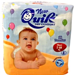 QUIK PANNOLINI 4 MAXI 7-18 KG.18 PZ