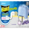 RAID FAMILY DIFFUSORE ELETTRICO + RICARICA LIQUIDA 60 NOTTI LAVANDA