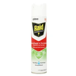 RAID INSETTICIDA ESSENTIALS SCARAFAGGI & FORMICHE SPRAY 400 ML