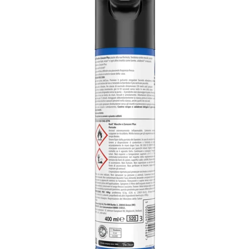 RAID INSETTICIDA SPRAY MOSCHE e ZANZARE PLUS AZIONE RAPIDA 400 ML