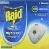 RAID NIGHT&DAY INSETTICIDA RICARICA PER DIFFUSORE ELETTRICO ZANZARA TIGRE E COMUNE