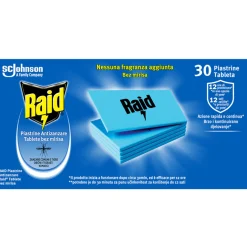 RAID PIASTRINE ANTIZANZARE 30 PEZZI