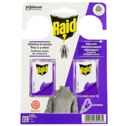 RAID TARME GEL PROFUMATO LAVANDA 2 PEZZI