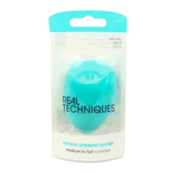 REAL TECHNIQUES AIRBLEND SPONGE MIRACLE BLEND + MATTIFY  - SPUGNETTA VISO
