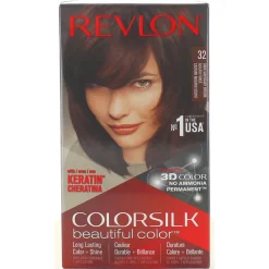 REVLON COLOR SILK 32 CASTANO MOGANO SCURO PERMAMENTE SENZA AMMONIACA