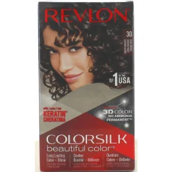 REVLON COLOR SILK 30 CASTANO SCURO PERMAMENTE SENZA AMMONIACA