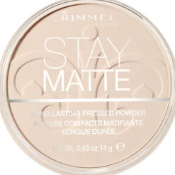 RIMMEL CIPRIA STAY MATTE POWDER N.01 TRANSPARENT
