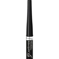RIMMEL EYE LINER LIQUIDO GLAM'EYES N.1 BLACK GLAMOUR