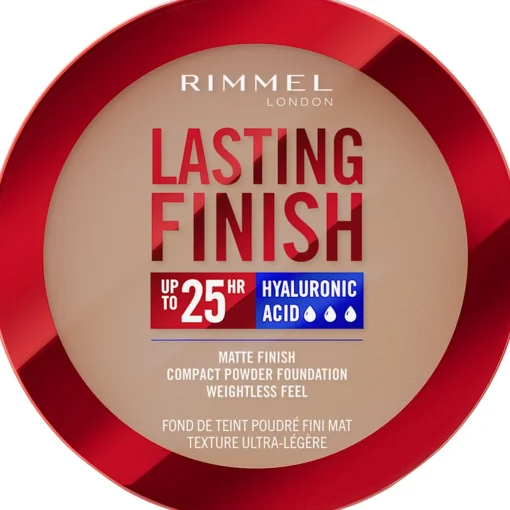 RIMMEL FONDOTINTA COMPACT POWDER LASTING FINISH 25 ON.09 HONEY